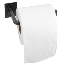 Wrought Iron Toilet Paper Holder - Rustic Toilet Paper Holder Wall Mount Tiss...