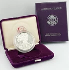 1987-S $1 American Silver Eagle Proof 1 oz .999 Fine US Bullion Coin w/ OGP COA