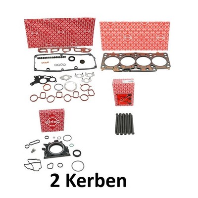 Zylinderkopf und Kurbelgehäusedichtsatz für VW T5 2.0 TDI / BiTDI 03L103383BG 23