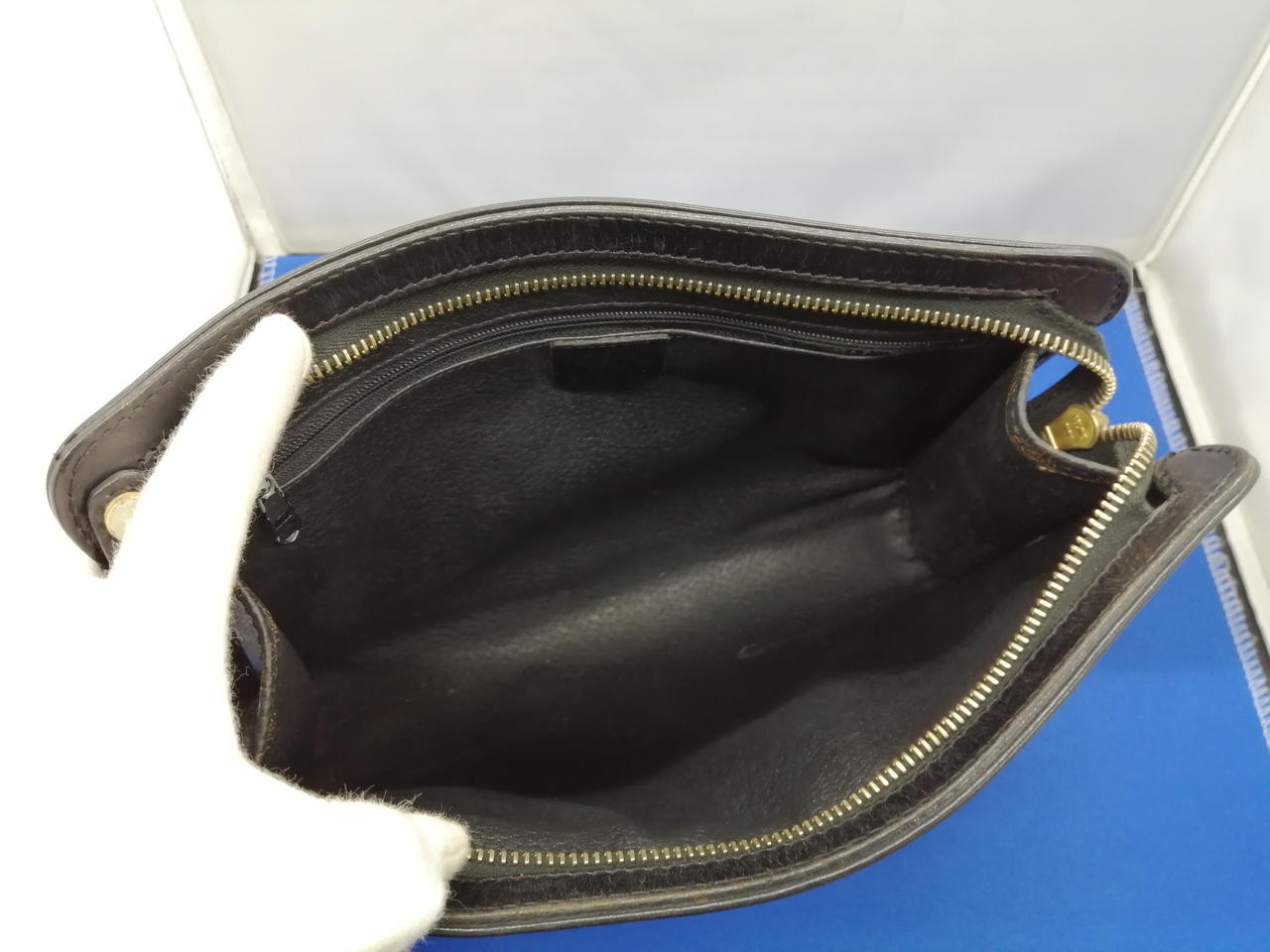 Second Bag Model Macadam Pattern Black Celine Jdc… - image 11