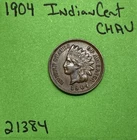1904-P Indian Head Cent / Penny 1c Choice AU About Uncirculated See Pictures