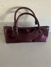 Primeware Insulated Wine Clutch Bag Maroon Thermal Lined Wine Cooler Bag