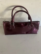 Primeware Insulated Wine Clutch Bag Maroon Thermal Lined Wine Cooler Bag