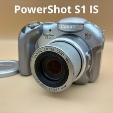 Canon PowerShot S1 IS Compact Digital Camera Tested Working Seller Japan