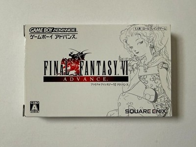 GBA Final Fantasy 6 VI Advance Nintendo GameBoy RPG Game Boy Japan