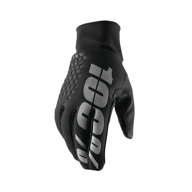 100% Hydromatic Waterproof Brisker Gloves - Black - Medium