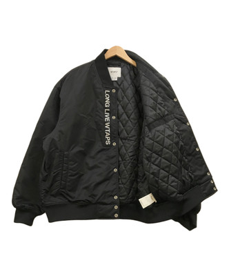 WTAPS TEAM JACKET NYLON team jacket nylon Size: 03 Black Men WTAPS TEAM JACKET NYLON team jacket nylon Size: 03 Black Men