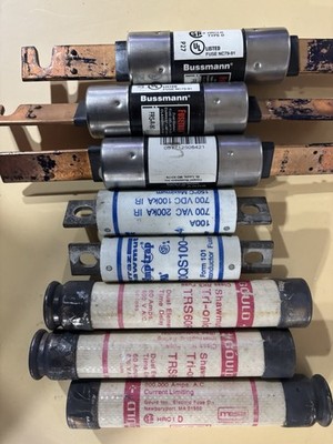Fuse Lot : Trionic Ferris Shawmut , Gould TRS - R , Bussmann