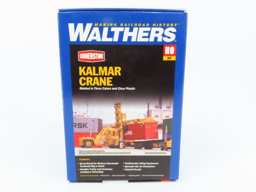Kit grúa Kalmar Walthers Cornerstone/Kibri escala HO 1/87 933-3109 - SELLADA | Condition: Used