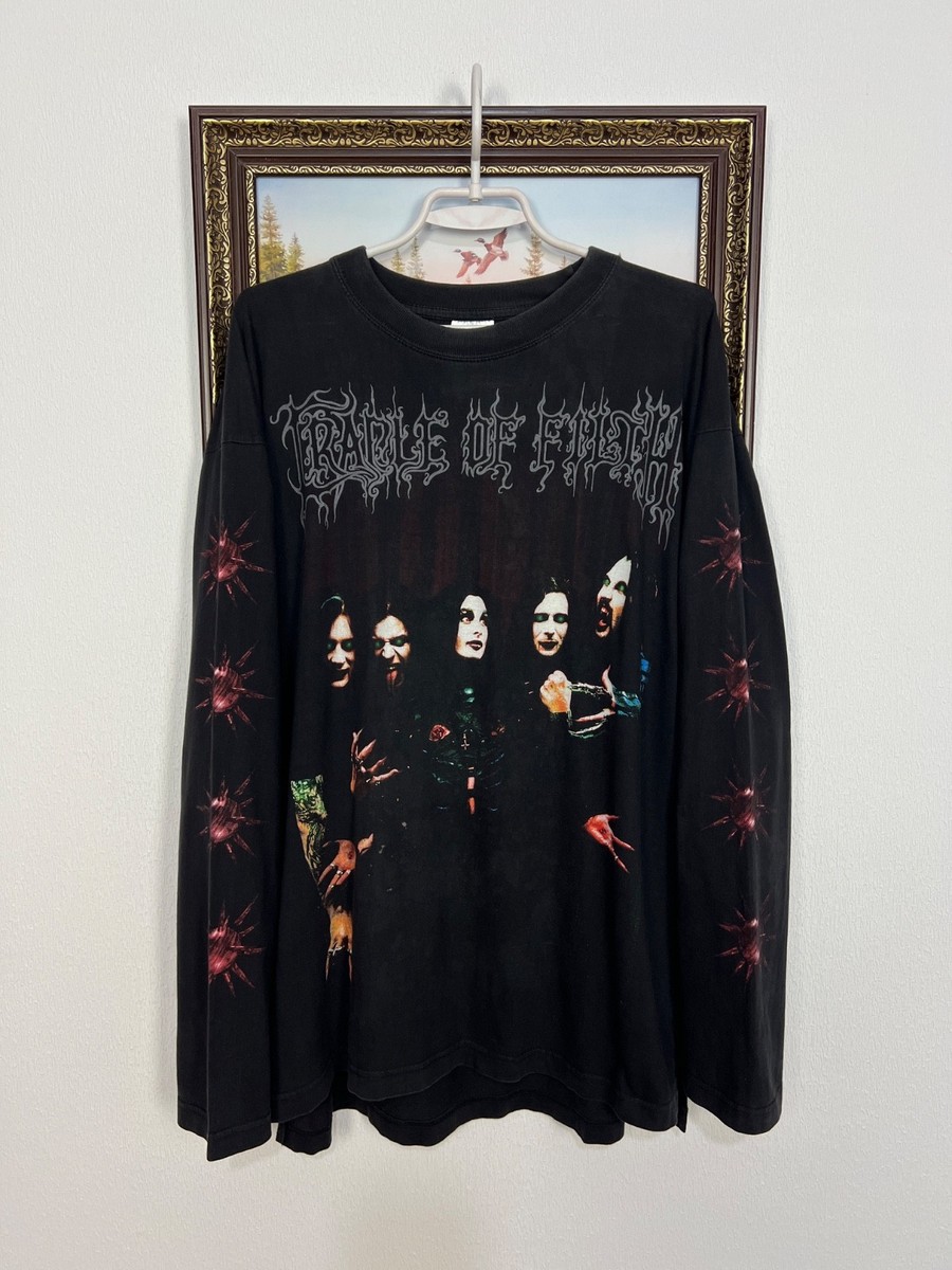 Vintage 90's Cradle Of Filth Death No Strings Attached Shirt Tee