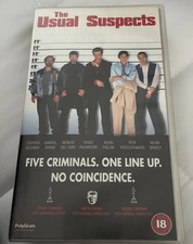 The Usual Suspects 1995 VHS Vintage Classic