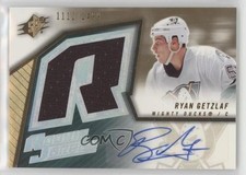 2005-06 SPx Rookie Jersey 1112/1499 Ryan Getzlaf #170 Auto 2d8