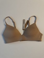 SKIMS WIRELESS FORM T SHIRT BRA CLAY 32A