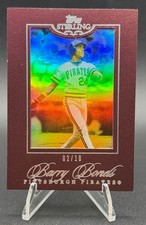 2006 Topps Sterling Barry Bonds #3 Burgundy 2/10