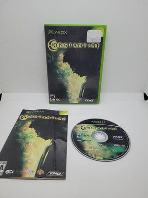 Constantine (Microsoft Xbox, 2005) - Complete In Box CiB Tested
