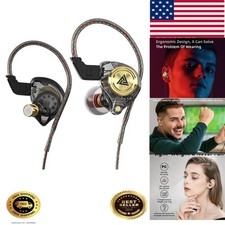 Wired Gaming Earbuds, Ak3file in Ear Monitors, Deep Bass Sound Wired Earbuds,...