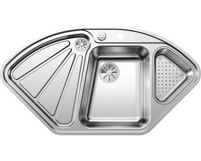 Spüle Blanco DELTA II-F 1056 x 575 mm edelstahl seidenglanz 523667