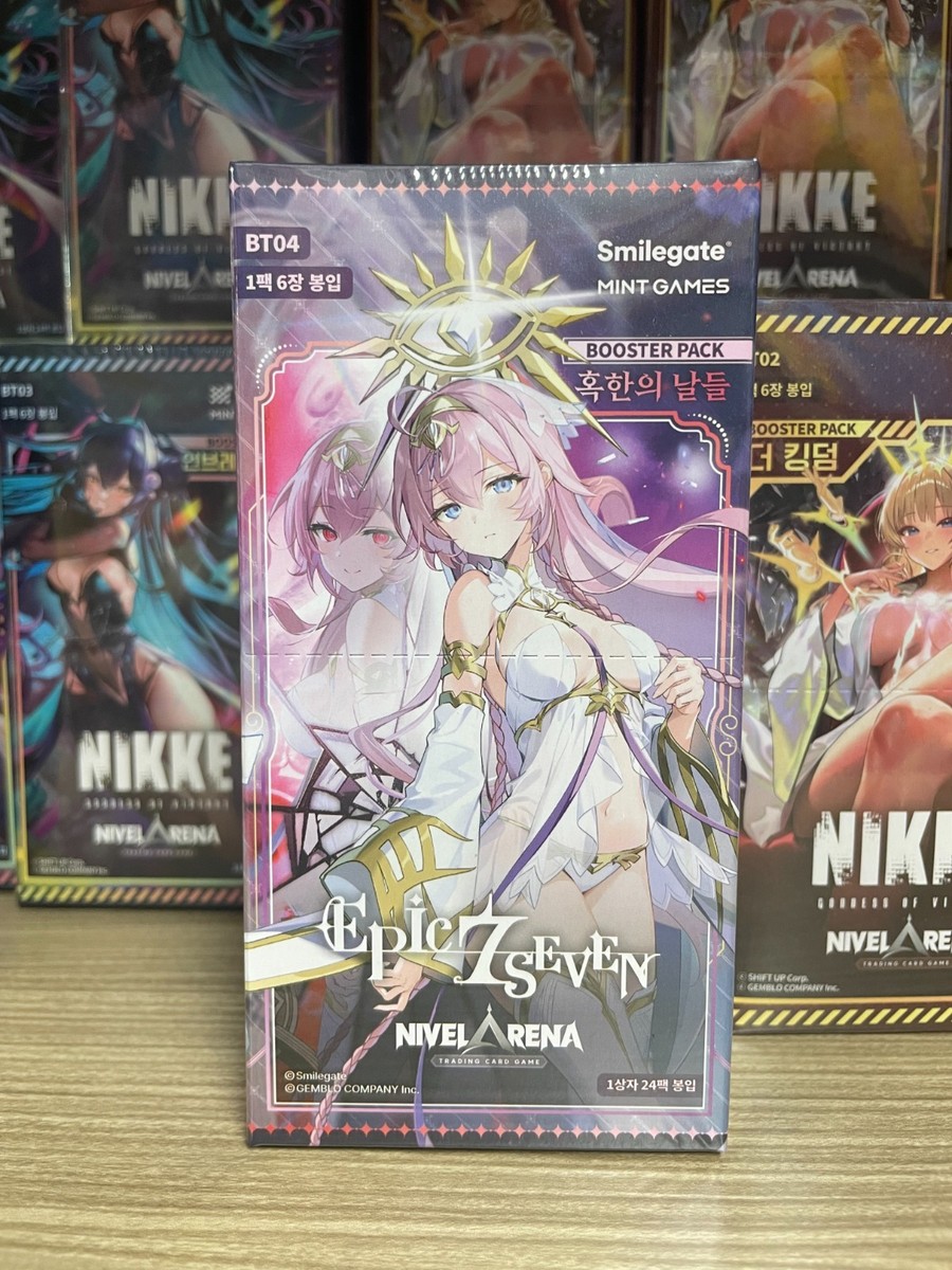 Nikke Goddess of Victory Nivel Arena Epic 7 Booster Box BT04