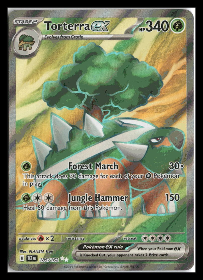 SV05: Temporal Forces #185/162 Torterra ex