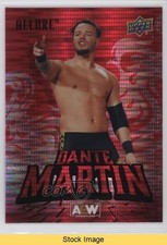 2024 Upper Deck Allure AEW Red Pulsar Dante Martin #96 READ 1i7h