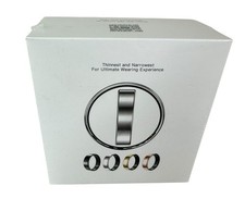 NEW Smart Health Ring for Women Men Fitness Tracker Heart Rate Silver Size 8