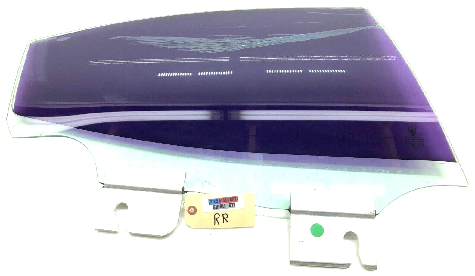 2014-2024 MASERATI GHIBLI SQ4 RIGHT PASSENGER REAR DOOR WINDOW GLASS OEM #NOTE.