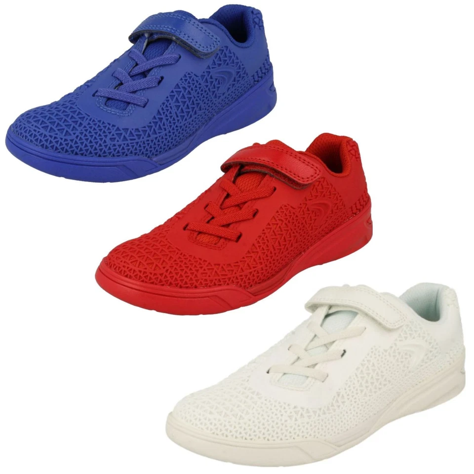 Niños Clarks Informal Deportivo Estilo Zapatillas Award Blaze 19 - Imagen 1 de 1