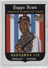 2008 Topps Heritage Advertising Panel Boxloaders Cut Singles Radhames Liz 0q3