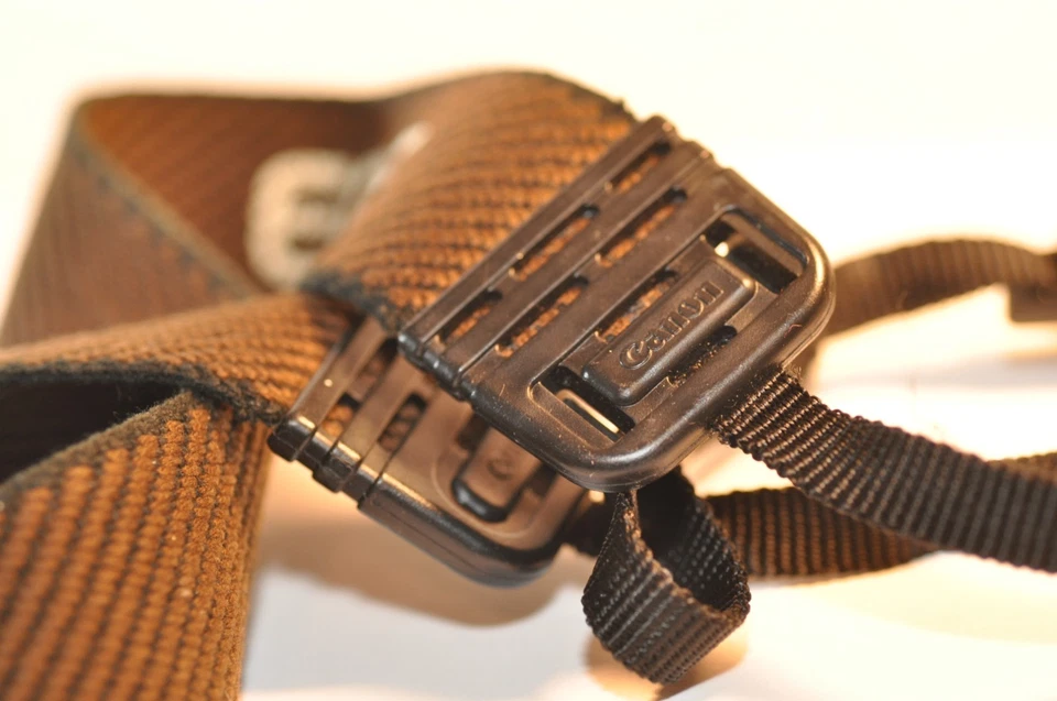 Canon EOS marrón correa de hombro para cámara para película digital SLR A2 T5 T6 5D 70D 60D Foto 3 de 4