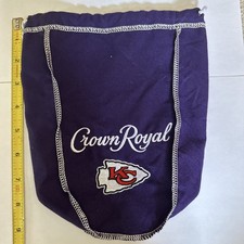Crown Royal Bag Kansas City Chiefs Purple Game Day Football KC Limited Edition 