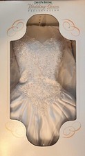 David's Bridal Michael Angelo wedding dress style "T8607" sz-4
