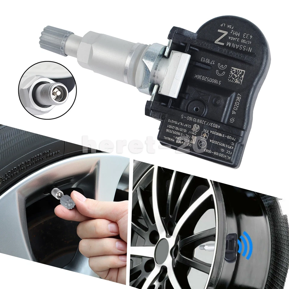 40700-3JA0B For Nissan Maxima Murano Infiniti Q50 Q60 TPMS Tire Pressure Sensor Foto 4 de 4