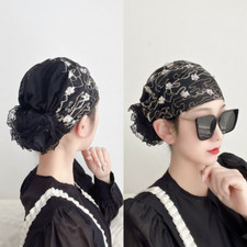 Cappello In Pizzo Da Donna Berretta A Rete Floreale Retro Fashion