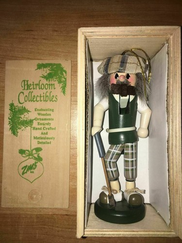You Choose Zim's Heirloom Collectibles Hand Crafted Christmas Ornaments Wooden - Picture 13 of 17