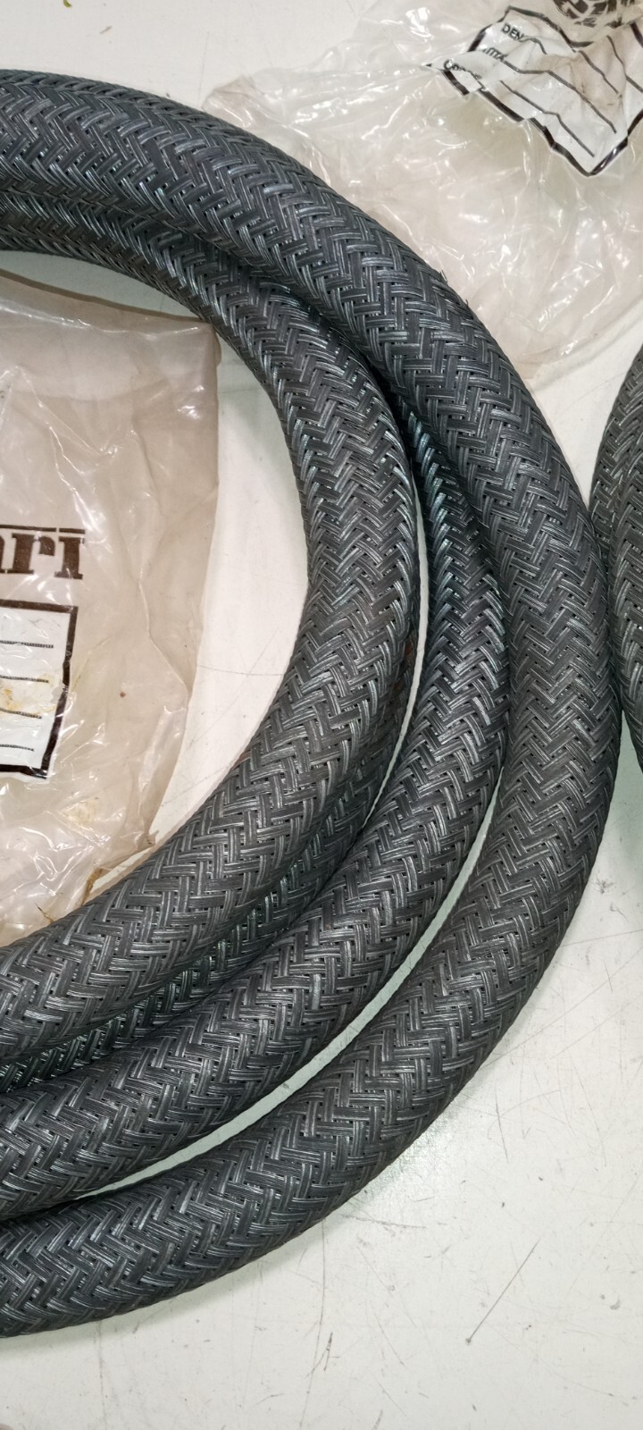 Ferrari 512 BBLM Engine Oil Cooler Line Hoses_Pair_NEW_GENUINE