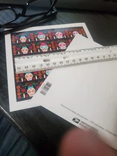 USPS Postage Stamps Sheet of  20 For First Class Letter Skull