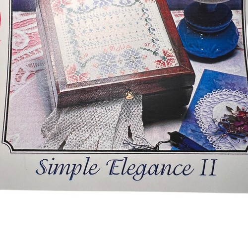 Stoney Creek Cross Stitch Kit Sunday Sampler Simple Elegance II Vintage 1997 - Picture 4 of 9