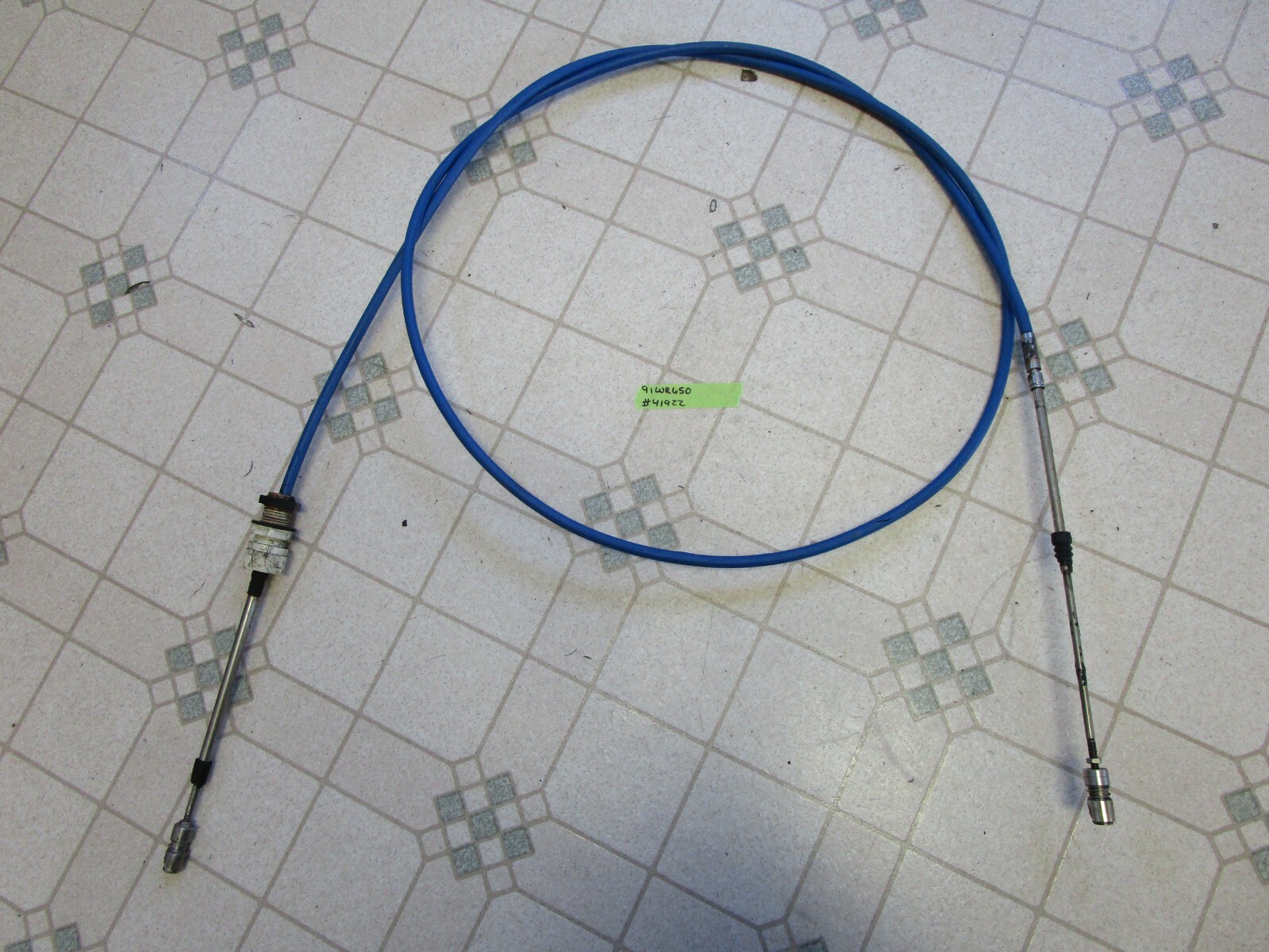 91 Yamaha Waverunner 650 Jet Ski Steering Cable PWC Jetski WR650P eBay