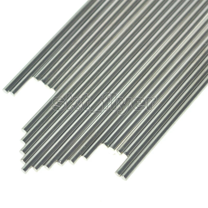 5pcs 100mm HSS Steel Motor Shaft Axis For Car Toy Model Robotic Aircraft Gears - Image 4 of 4