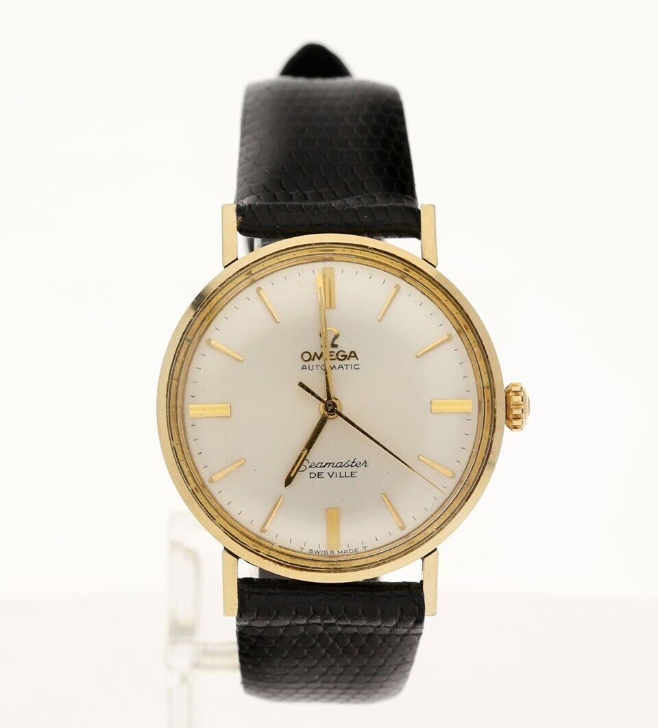 Vintage Omega Seamaster DeVille Automatic Swiss Watch 14K YG Vintage Omega Seamaster DeVille Automatic Swiss Watch 14K YG