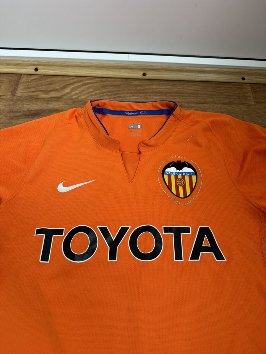 VALENCIA 2007/2008 DAVID VILLA #7 HOME SOCCER SHIRT NIKE SOCCER