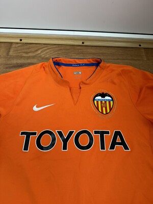 VALENCIA 2007/2008 DAVID VILLA #7 HOME SOCCER SHIRT NIKE SOCCER