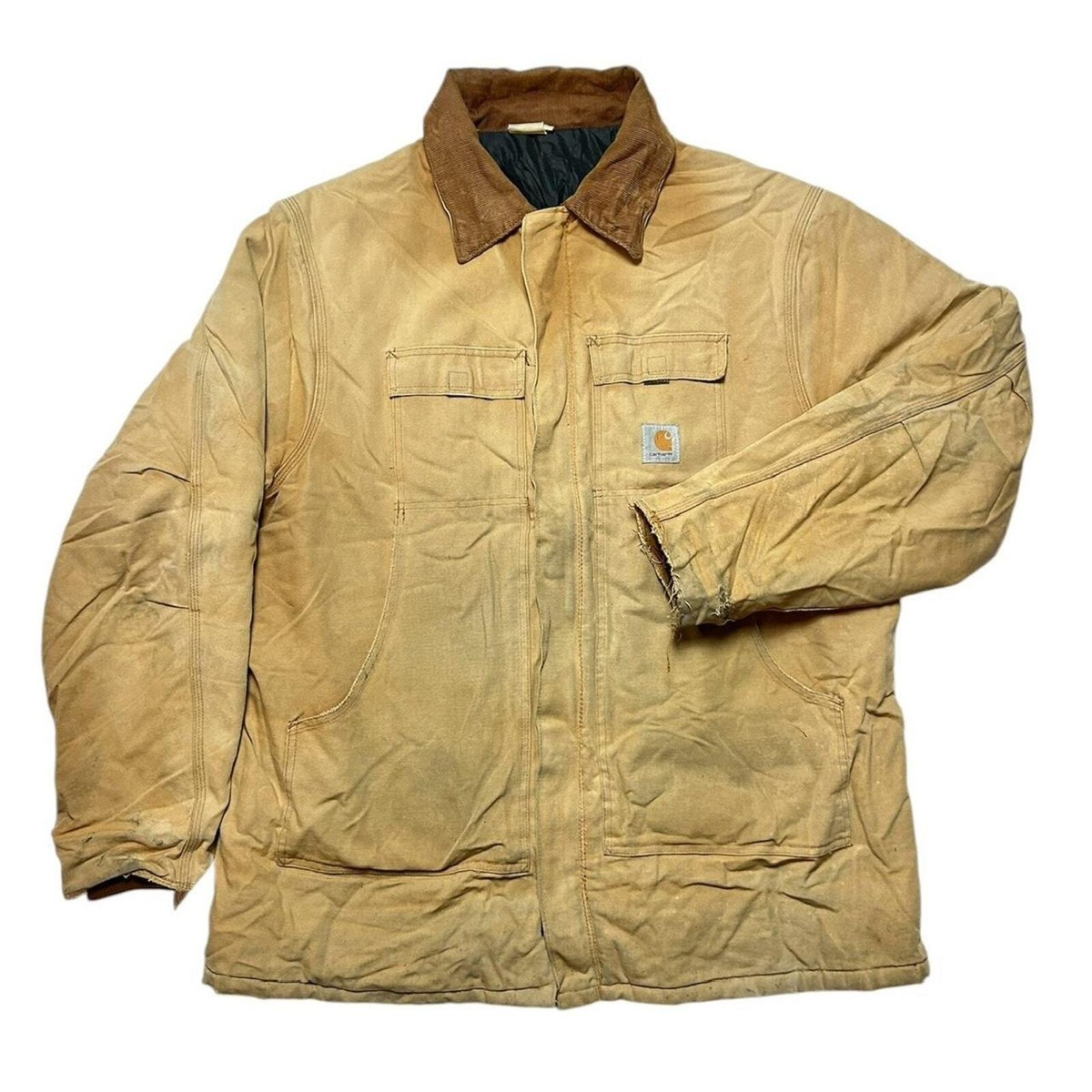 Carhartt DUCK CANVAS COAT 1960s JA25098 1960's Brown Duck