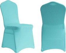 Stretch Spandex Folding Chair Covers 10PCS Universal Fitted Cover Protector