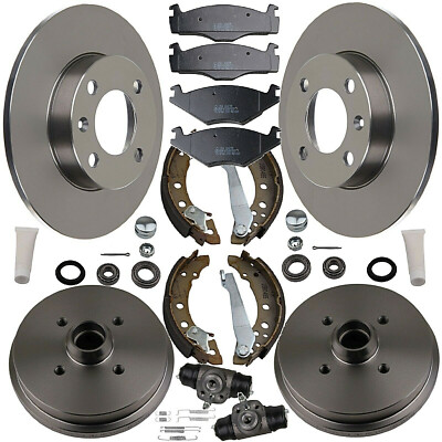 VW Polo 86c Bremsen Set VORNE + HINTEN komplett