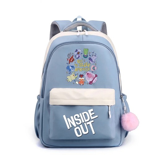 Inside Out Fashion Student SchoolBags High Capacity School Backpack Knapsack - Picture 44 of 56