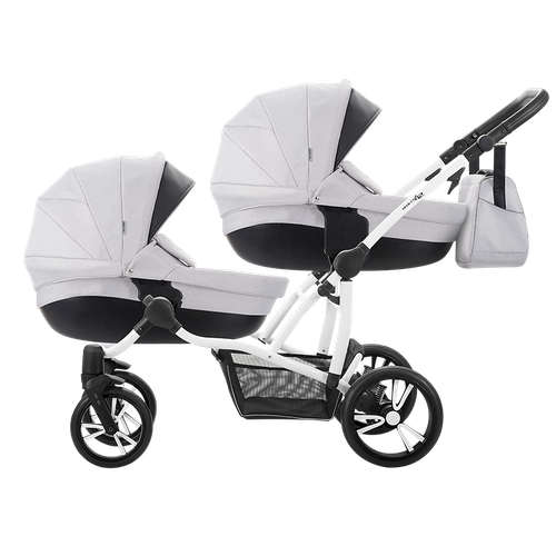 TWIN STROLLER Bebetto42 03 / white 
