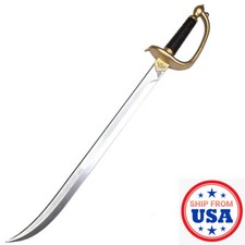 Caribbean Pirate Cutless Sword Blade Cosplay Plastic Foam Props Replica Toy 30"