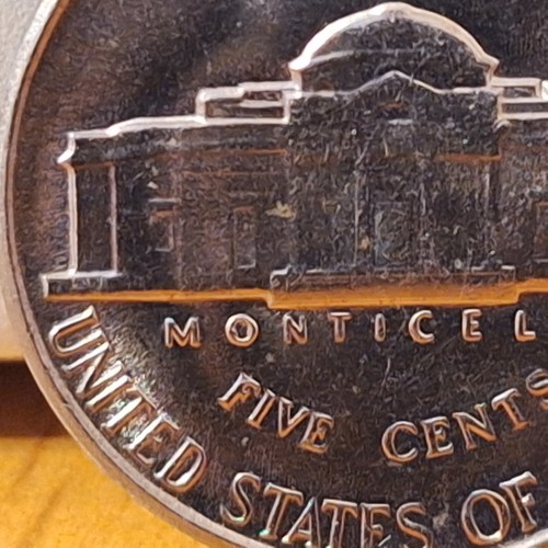 1956 D Jefferson Nickel Gem Bu Uncirculated Nice Color - Picture 7 of 8