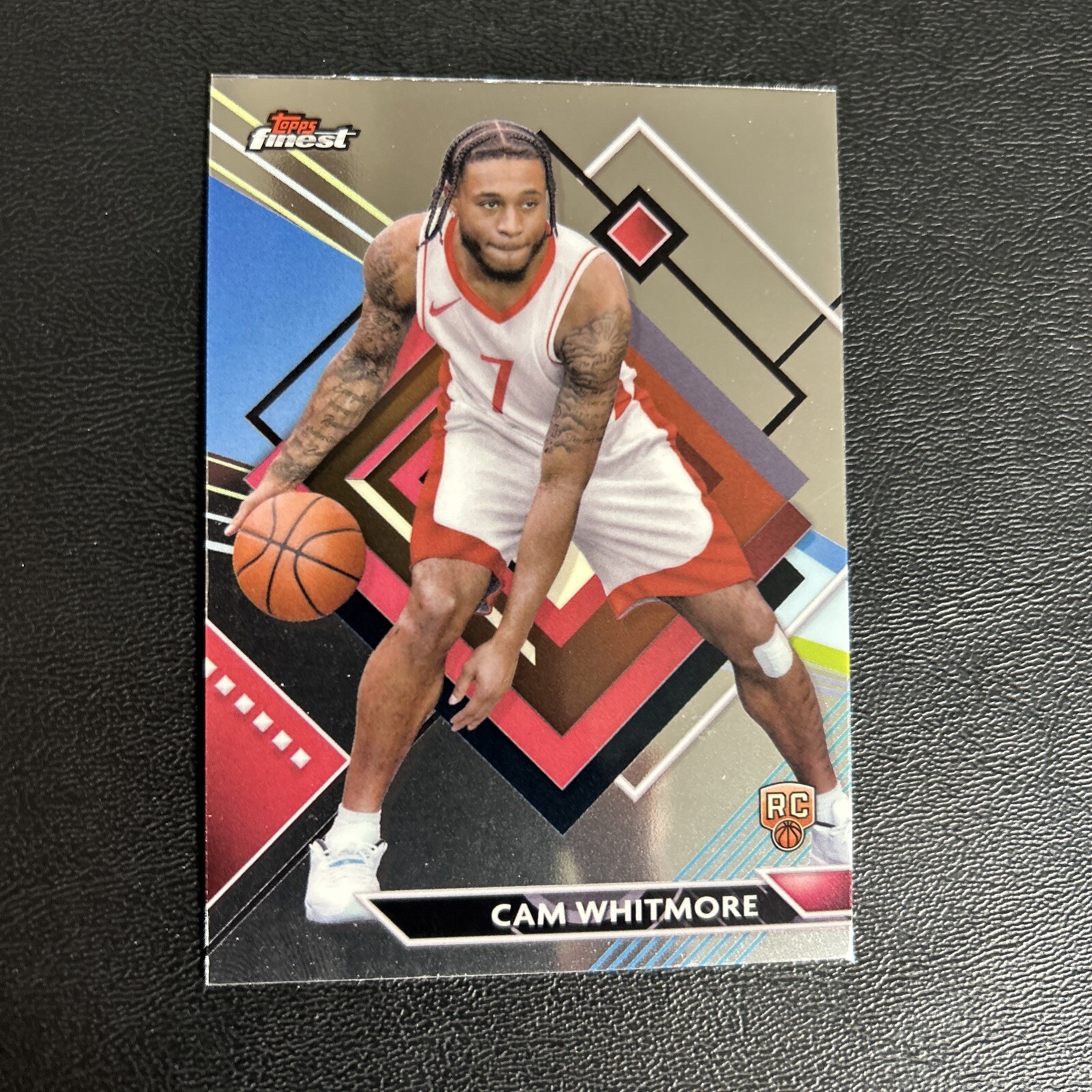 2023-24 Topps Finest RARE SP #286 Cam Whitmore Houston Rockets RC